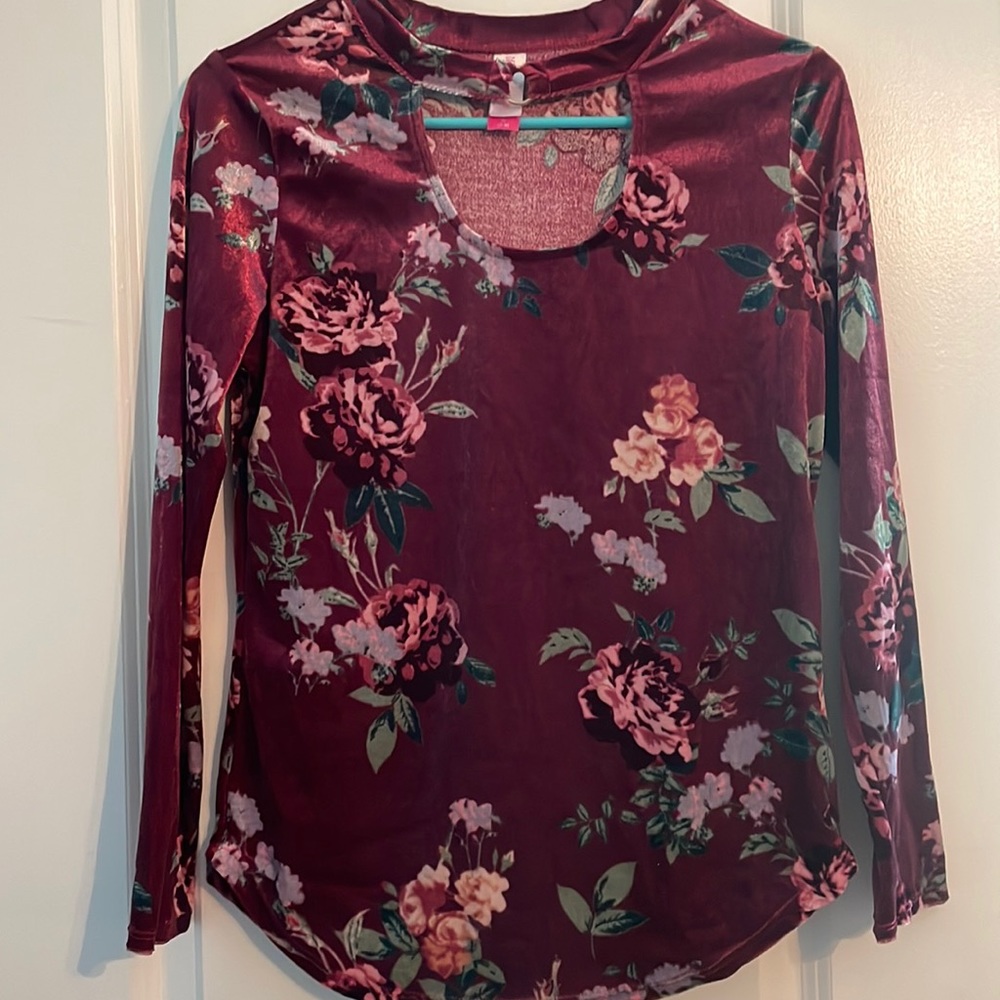 Velour top